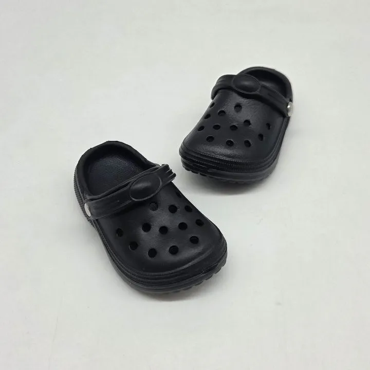 Кроксы 8,3см цв.чёрный (02) К-187 для кукол