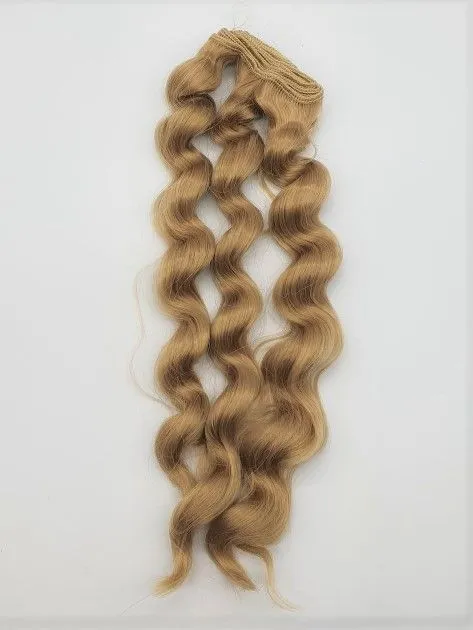 Трессы Т-81 волны цв.золотистый блонд (14) 22-24см для кукол