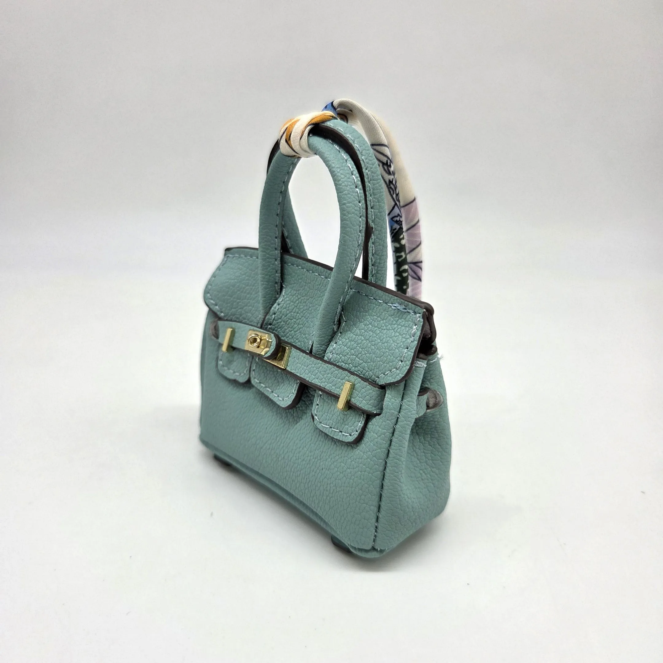 Сумка 7*7,5*3см цв.св.бирюзовый (01) С-156 для кукол | 2