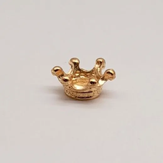 Корона 1,3см цв.золото 26190 для кукол