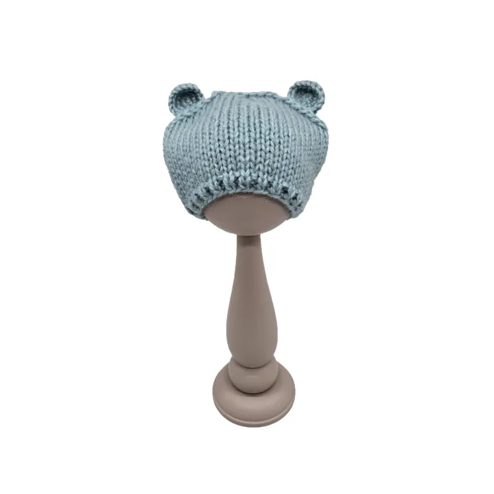 Шапочка ША-40 цв.голубой, обхват 27см для кукол