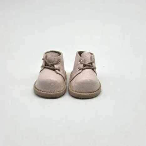 Ботиночки Б-180 для МиниМии натур.кожа цв.св.св.розовый (02) 4,8см для кукол | 1