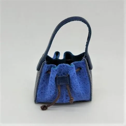 Сумочка С-93 иск.кожа цв.синий 4*3см для кукол | 1