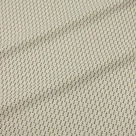 Теплый хлопок Пирамидки - ёлочки цв.бежево-оливковый 49*50cм 25642 для кукол