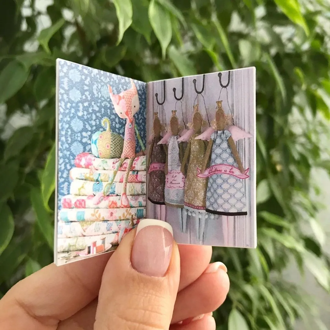 Книжка "Тильда" 3,5*5см для кукол | 1