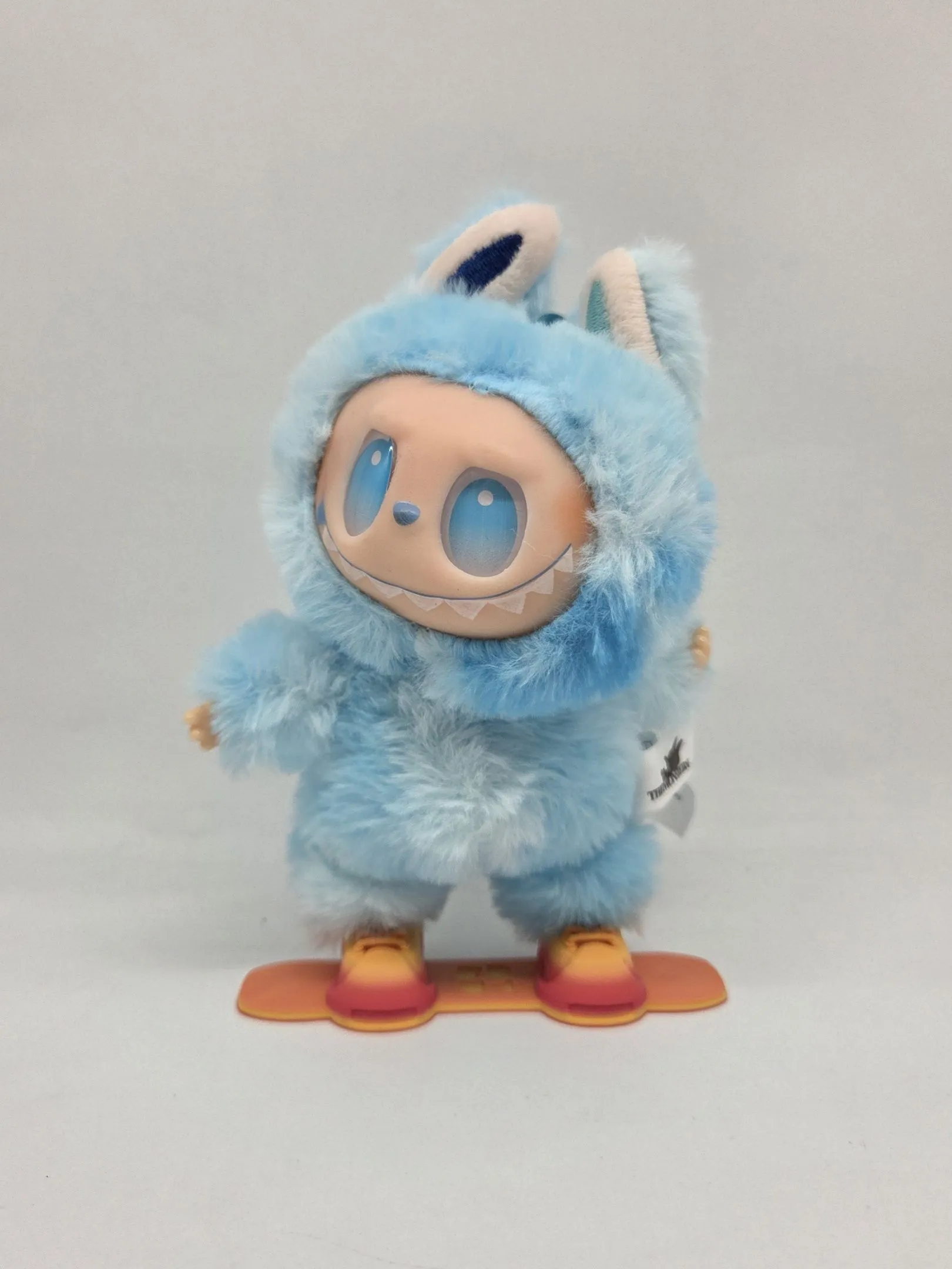 Сноуборд для кукол (Лабубу 17см) цв.мандариново-розовый (08) 11,5*4см 281 для кукол | 5