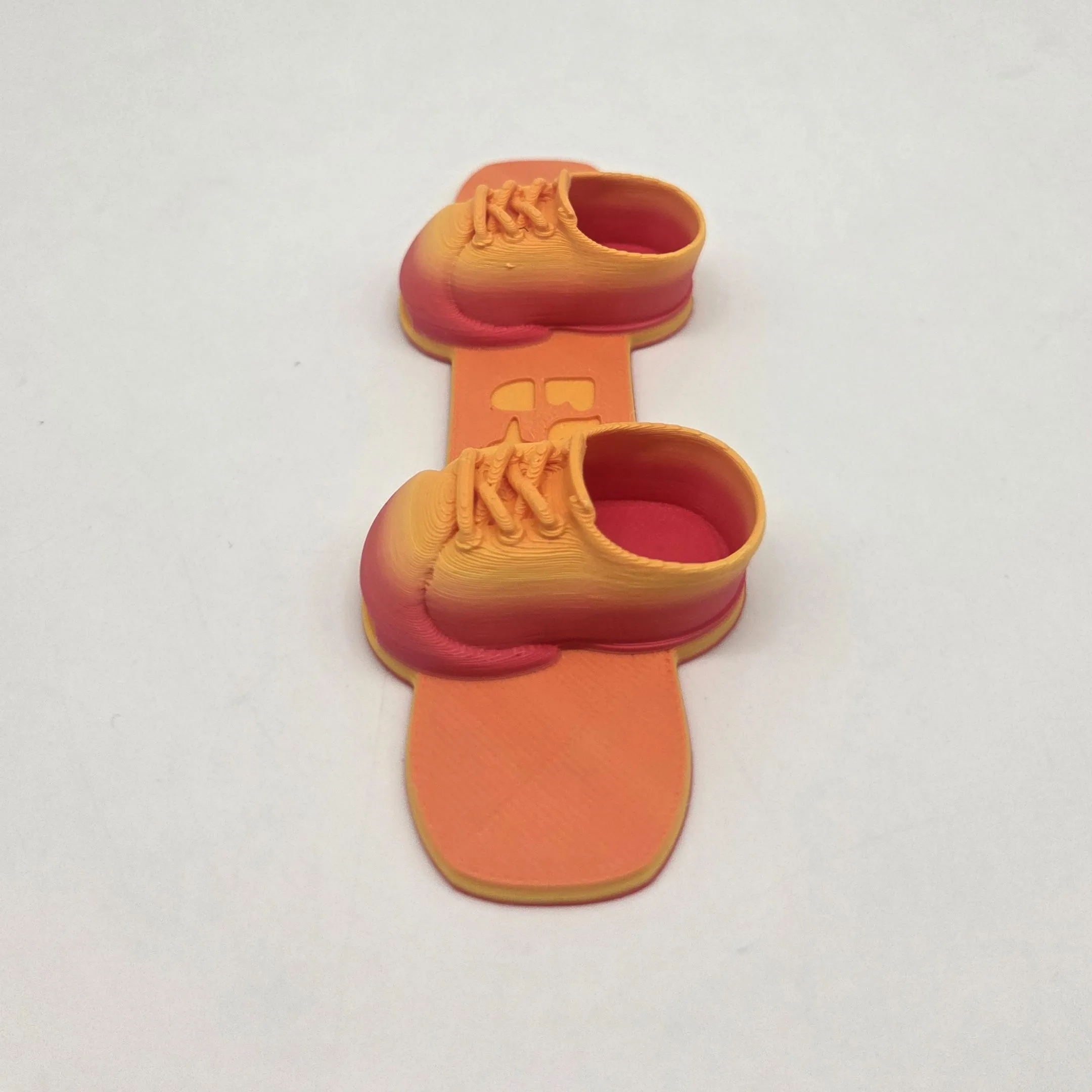 Сноуборд для кукол (Лабубу 17см) цв.мандариново-розовый (08) 11,5*4см 281 для кукол | 4