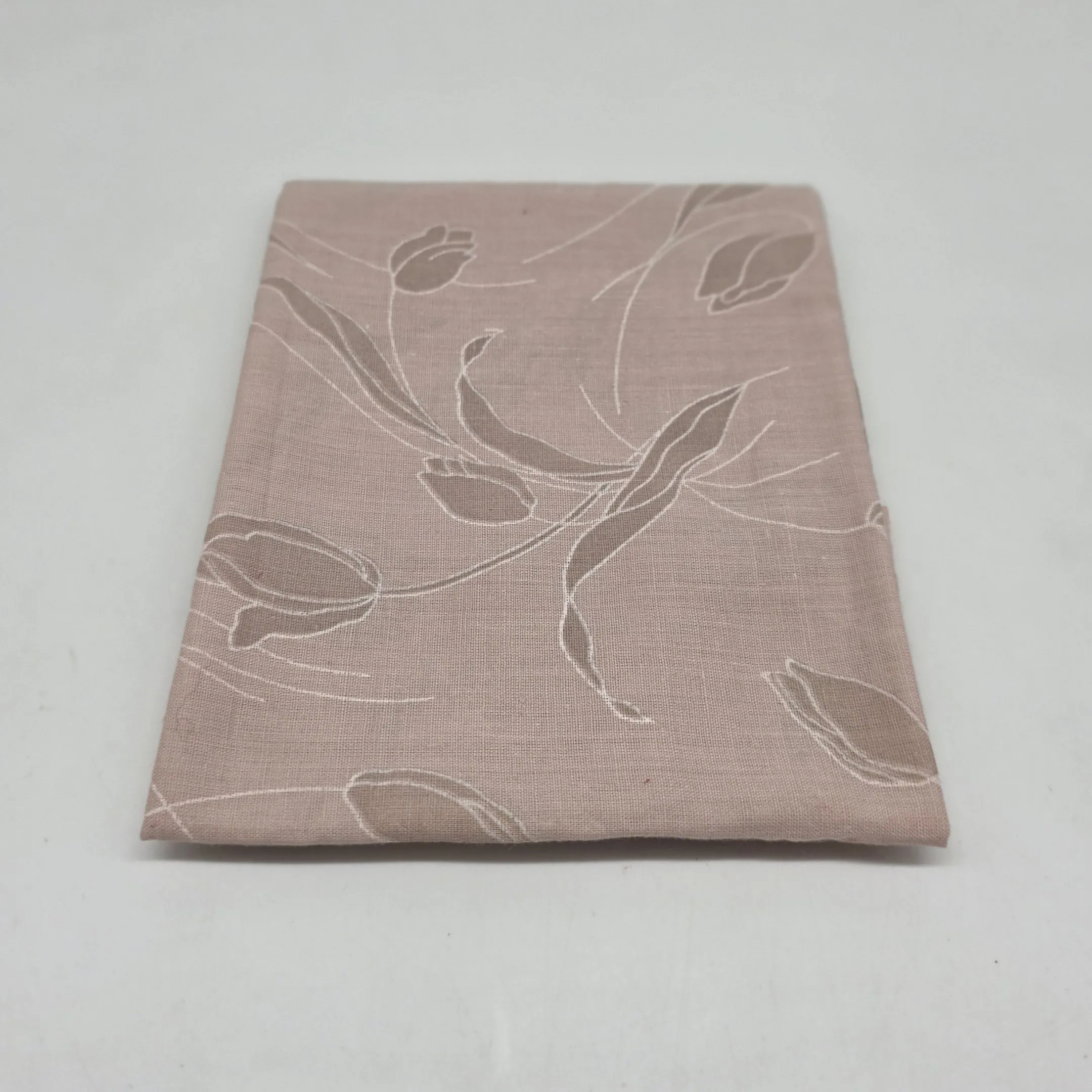 Ткань хлопковая Тюльпаны цв.св.бежевый 78*48см 27644 для кукол | 2