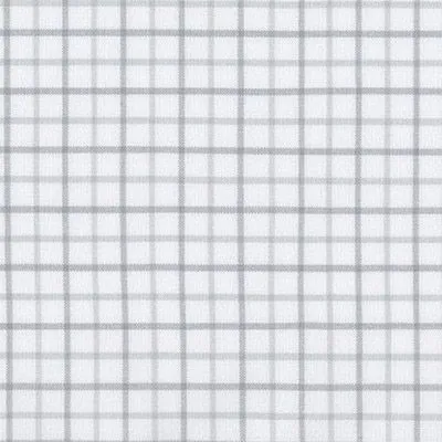 Ткань хлопковая BROOKLYN PLAID FLANNEL 50*55см SRKF-17258-186 SILVER для кукол