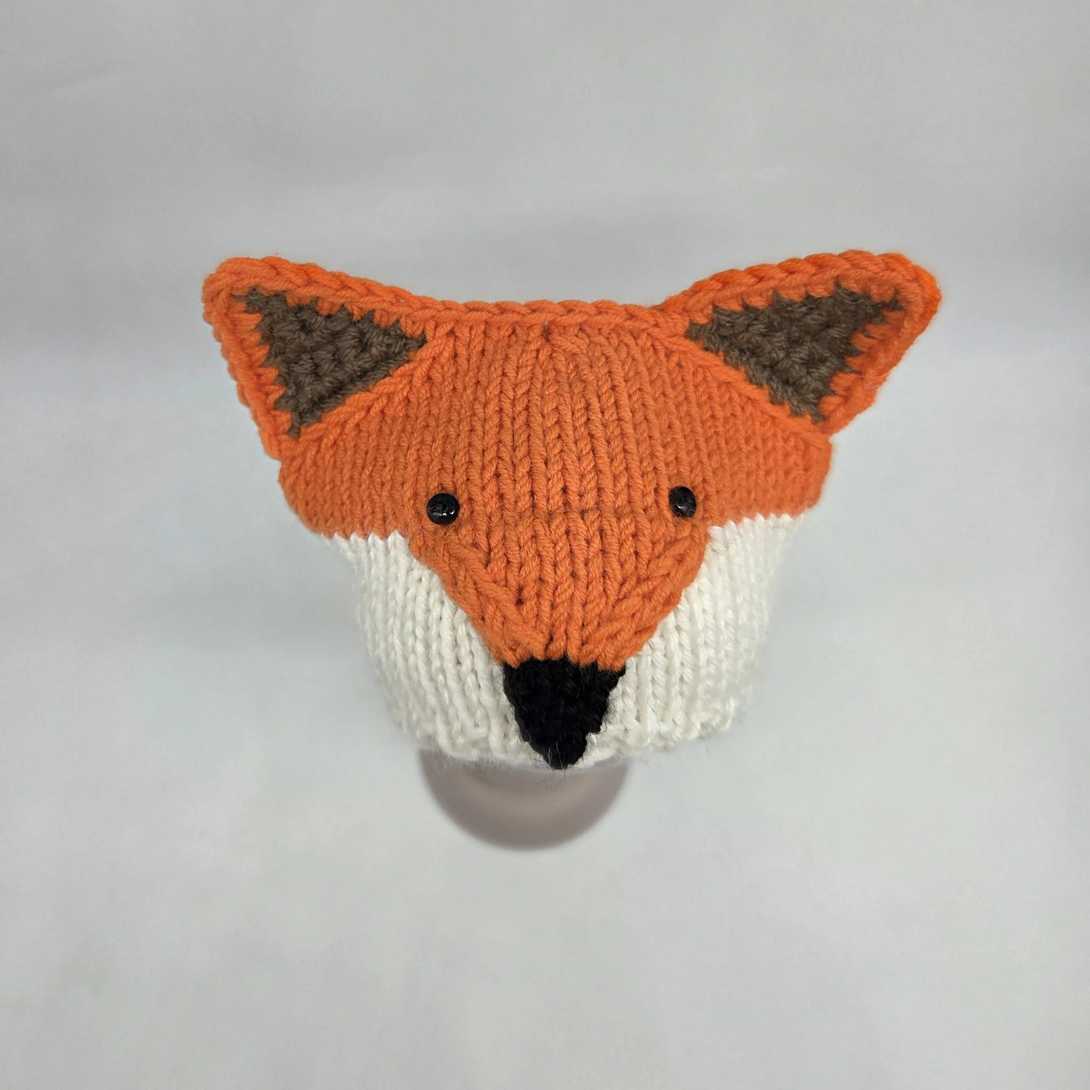 Шапочка-Лисичка ША-65 цв.рыжий, обхват 27 cм для кукол | 2