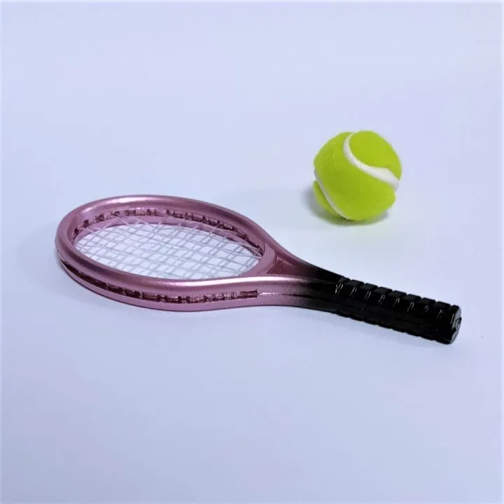 Набор ракетка и мяч цв.розовый 9см Р-008 для кукол