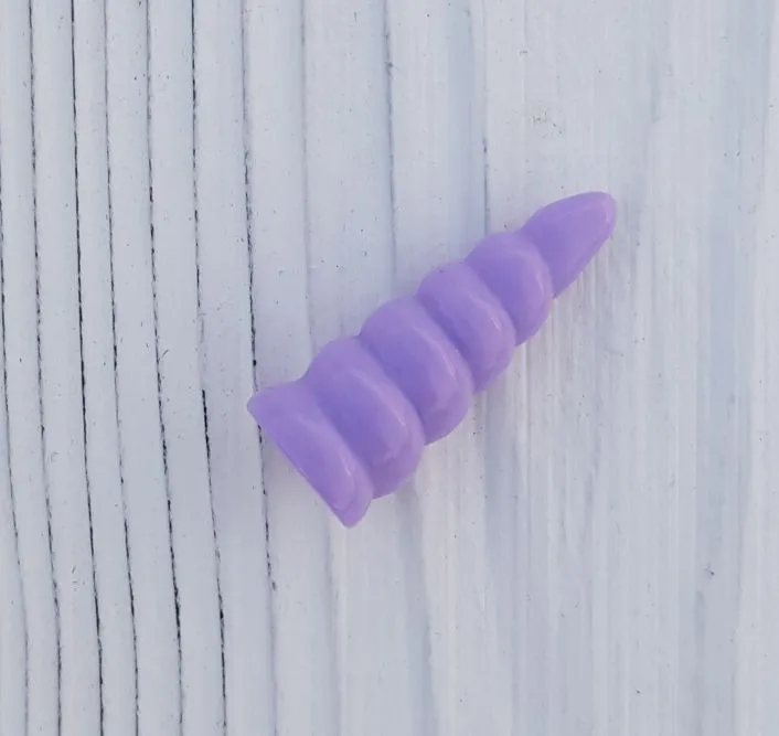 Единорожка сиреневая 2,5 см для кукол