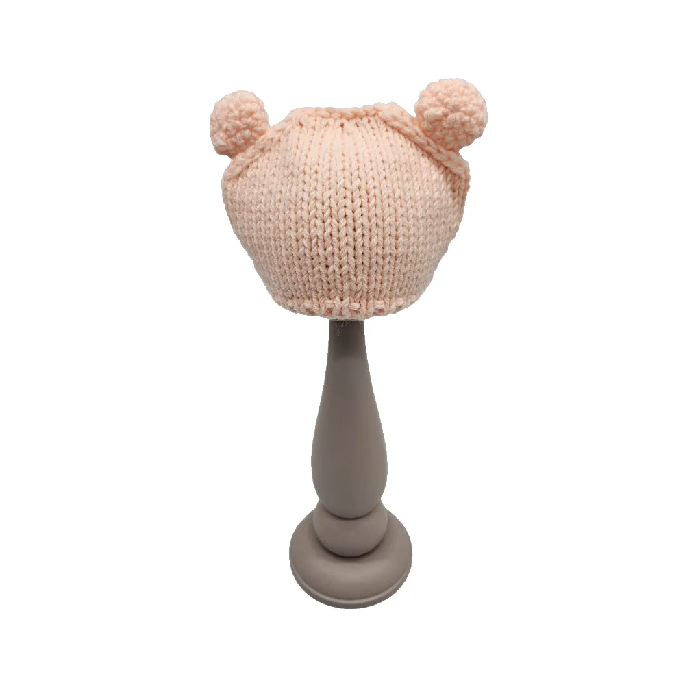 Шапочка ША-40 цв.абрикос, обхват 27см для кукол | 4