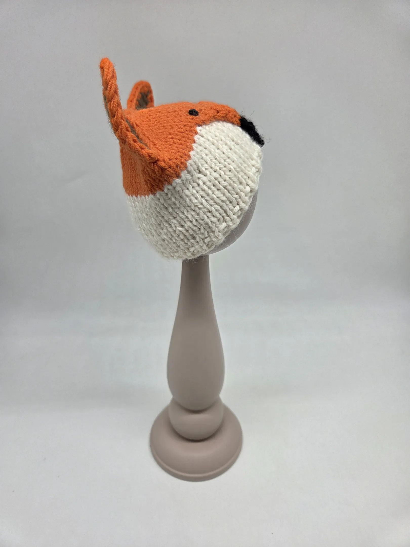 Шапочка-Лисичка ША-65 цв.рыжий, обхват 27 cм для кукол | 3