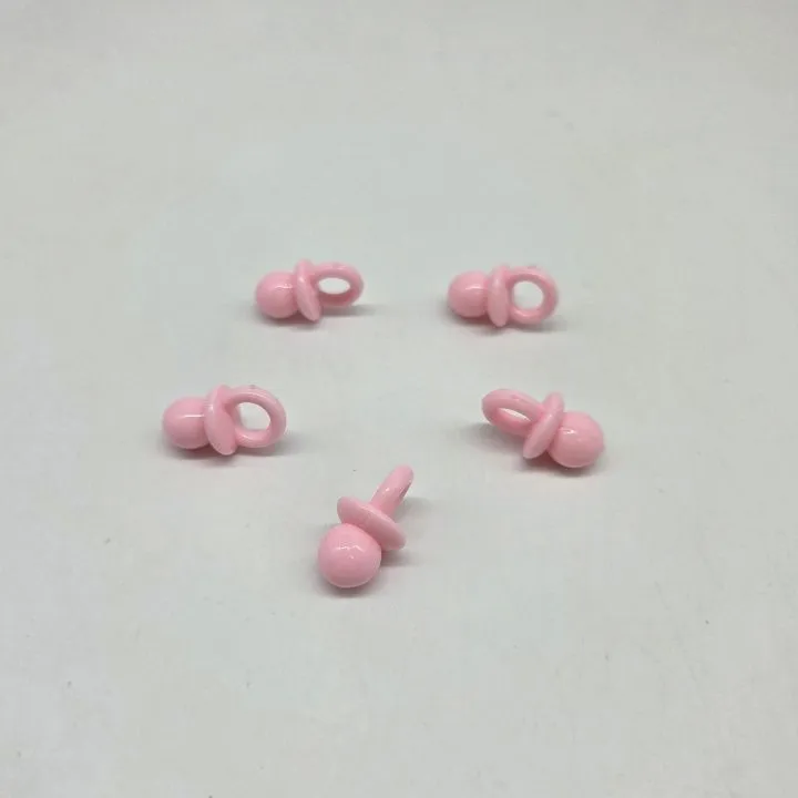 Пустышки для кукол 5шт. 2,2см цв.розовый (04) П-11 для кукол