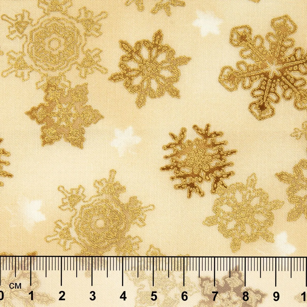 Ткань хлопковая PEPPY WINTER`S GRANDEUR 50*55см цв.SRKM-13688-154 CHAMPAGNE для кукол | 1