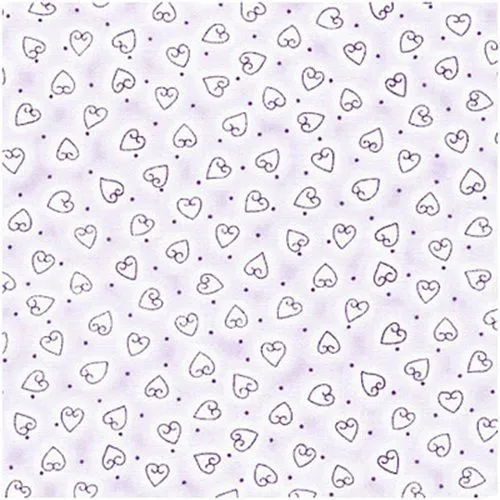 Ткань хлопковая PEPPY 4513 50*55см цв.508 сиреневый для кукол