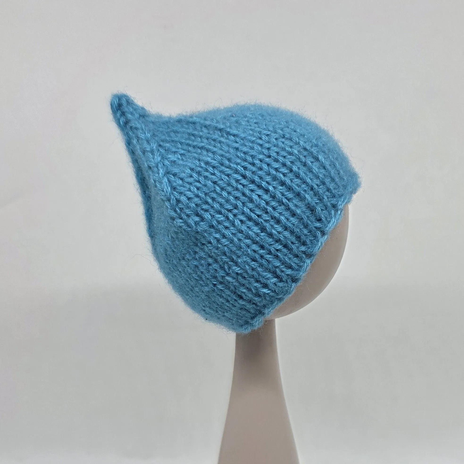 Шапочка-редиска ША-55 цв.бирюза (03), обхват 27см для кукол | 2
