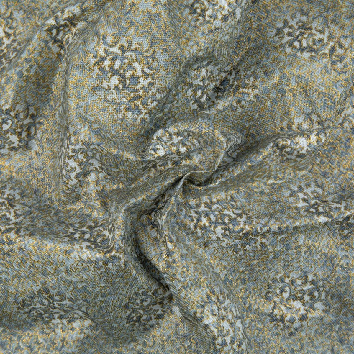 Ткань хлопковая PEPPY FUSIONS 11 METALLIC 50*55см EYJM-6644-186 SILVER для кукол | 4