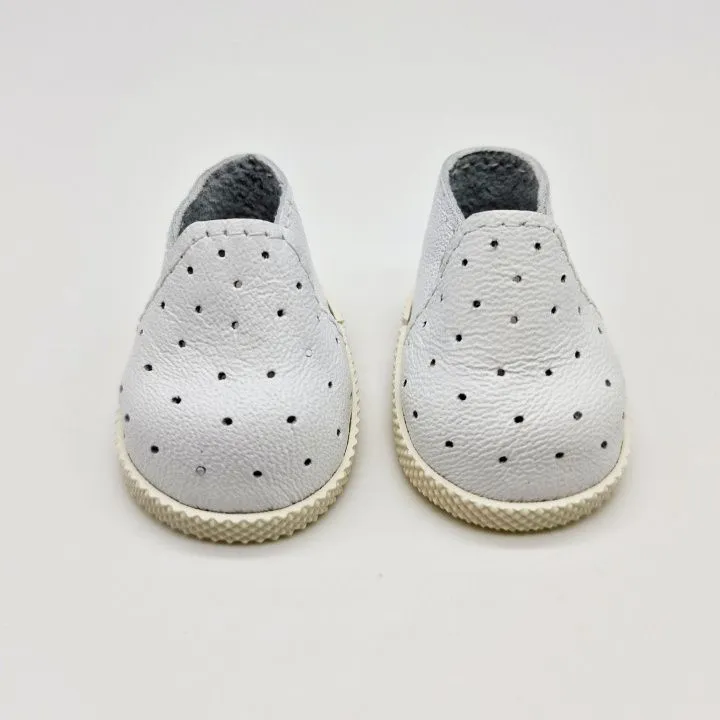 Слипоны Сл-160 цв.белый 4,5cм для кукол