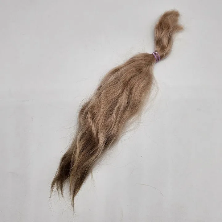 Пряди козочки 7гр цв.св.коричневый дл.22см ПР-41 для кукол