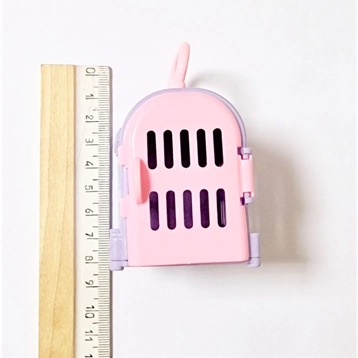 Миниатюра Переноска для собачки 7*7,5см цв.микс  МП-02 для кукол | 1