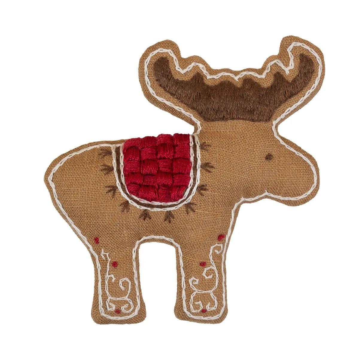 Набор для шитья "Miadolla" AT-0383 Арома Пряничный лось для кукол | 1