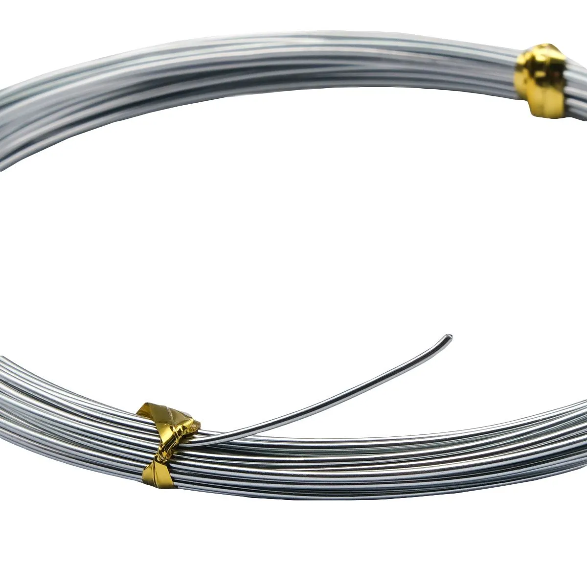 Проволока для рукоделия "Astra&Craft" алюминий d=1мм 10м цв.21темное серебро 7701209 для кукол | 3