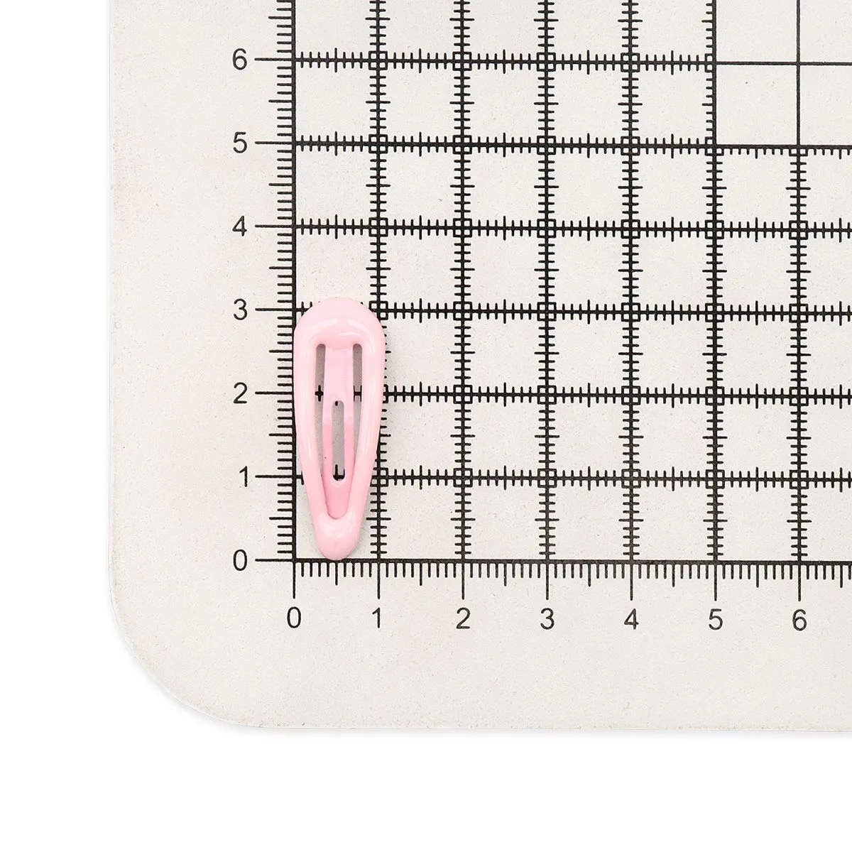 Заколка металл 30мм 1шт. цв.розовый 7734793 для кукол | 1