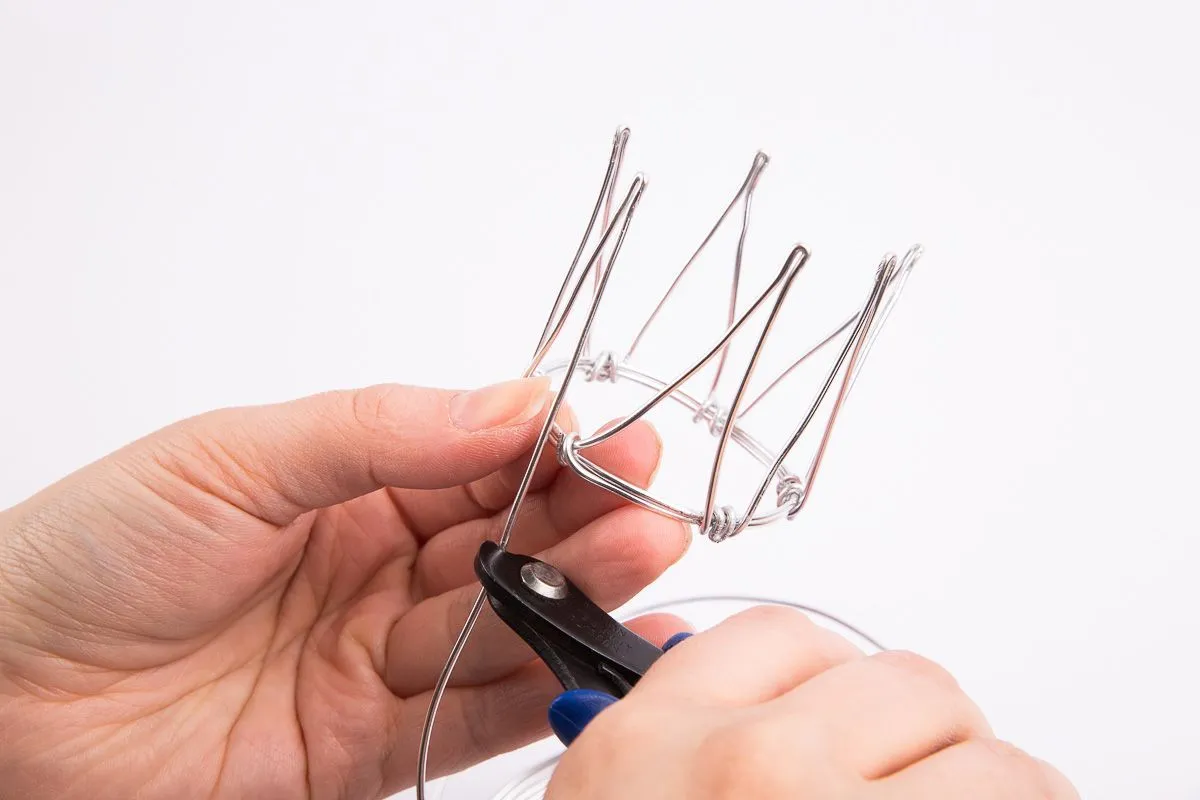 Проволока для плетения "Промысел" алюминий d=1,5мм 10м цв.№01 под серебро MM-003 для кукол | 1