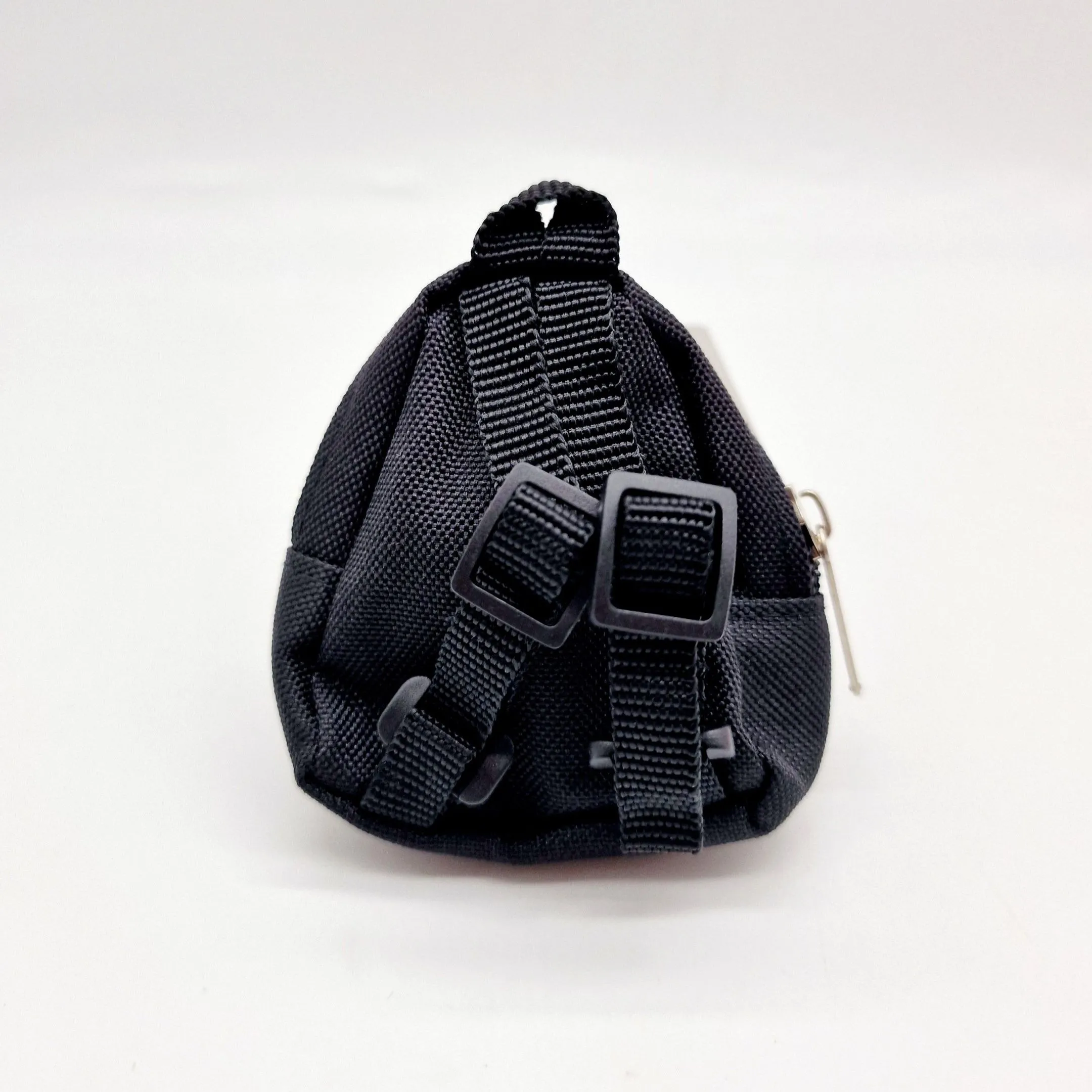 Рюкзак Спорт с прозрачной передней частью 3*6,5*7,5см цв.чёрный (01) Р-42 для кукол | 1