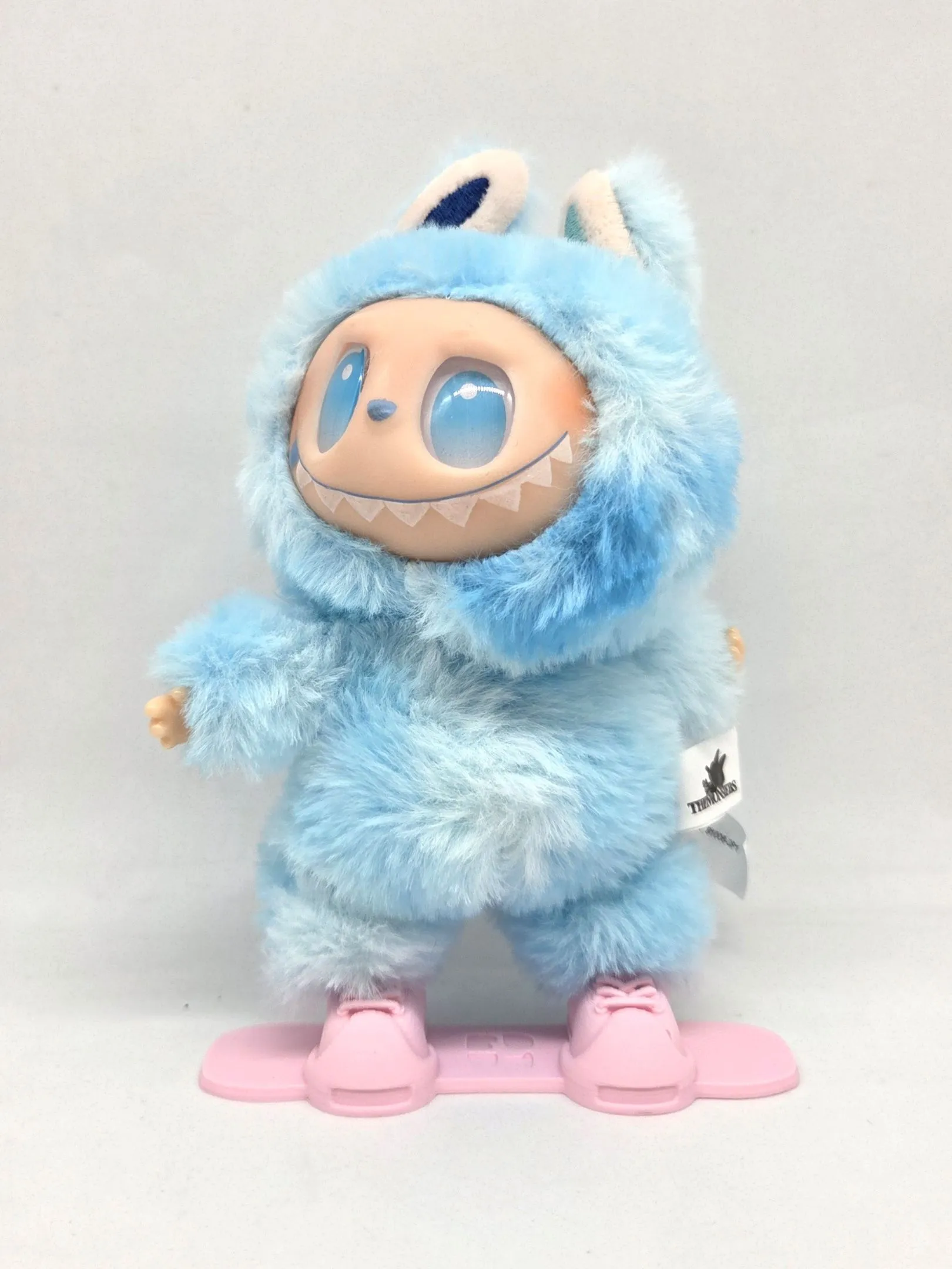 Сноуборд для кукол (Лабубу 17см) цв.розовый (01) 11,5*4см 281 для кукол | 5