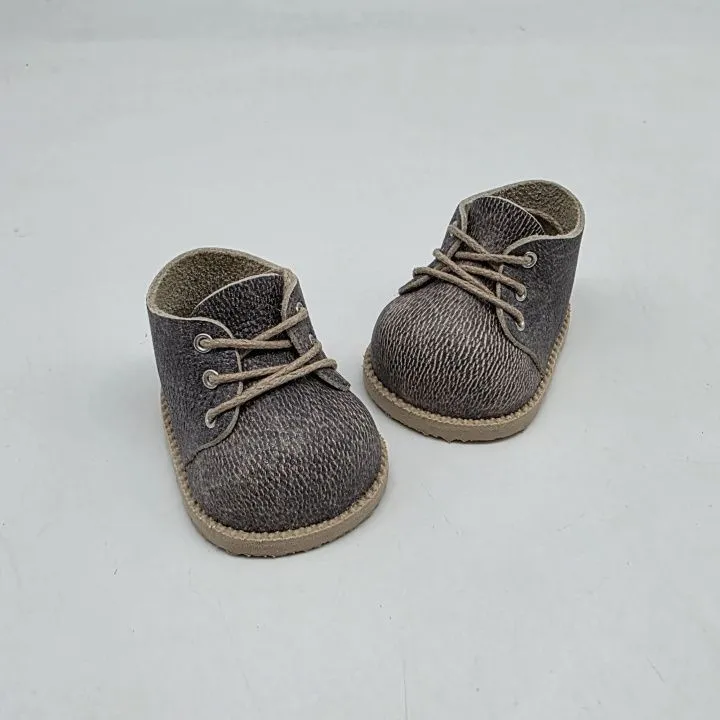 Ботиночки Б-133 натур.кожа цв.св.коричневый (39) 5,5см для кукол