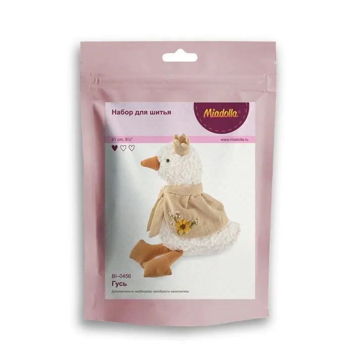 Набор для шитья "Miadolla" BI-0456 Гусь для кукол