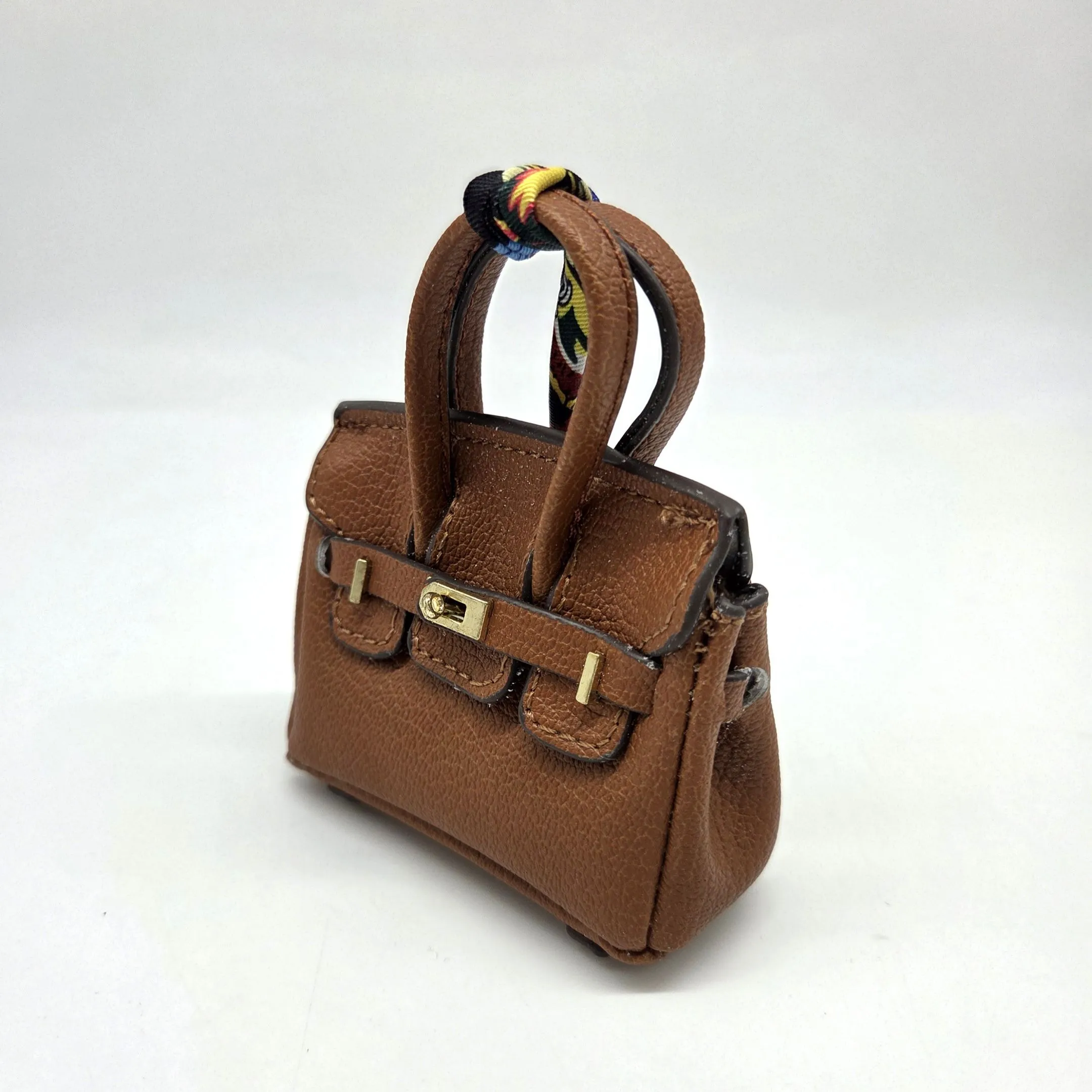 Сумка 7*7,5*3см цв.коричневый (04) С-156 для кукол | 2