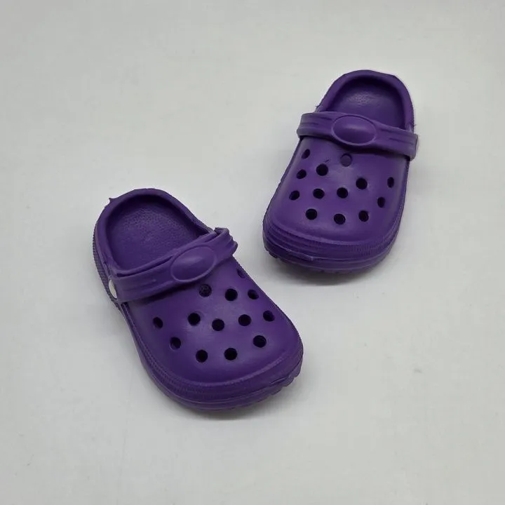 Кроксы 8,3см цв.фиолетовый (11) К-187 для кукол