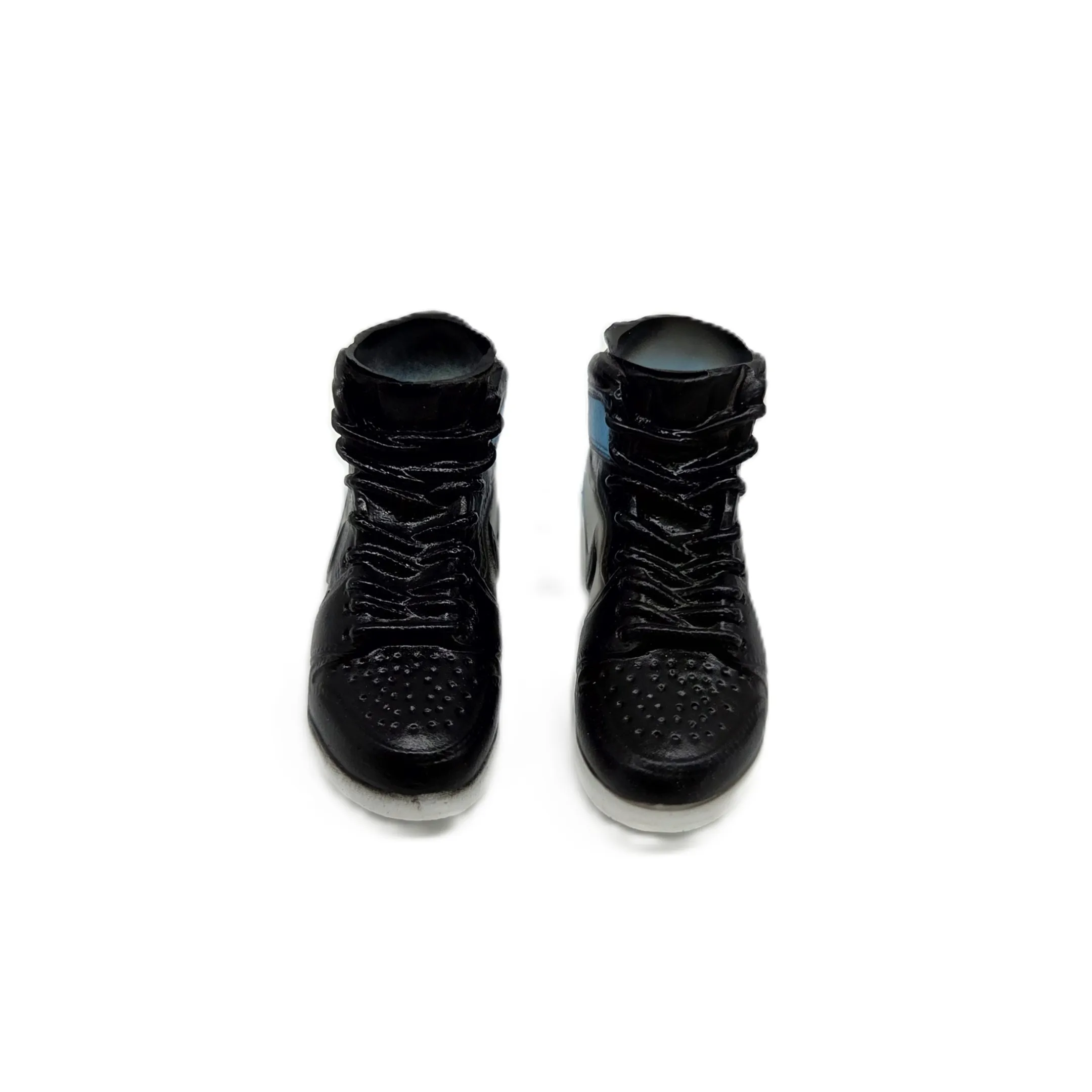 Кроссовки резиновые Найк К-42 цв.голубой/чёрный (03) 5см для кукол | 3