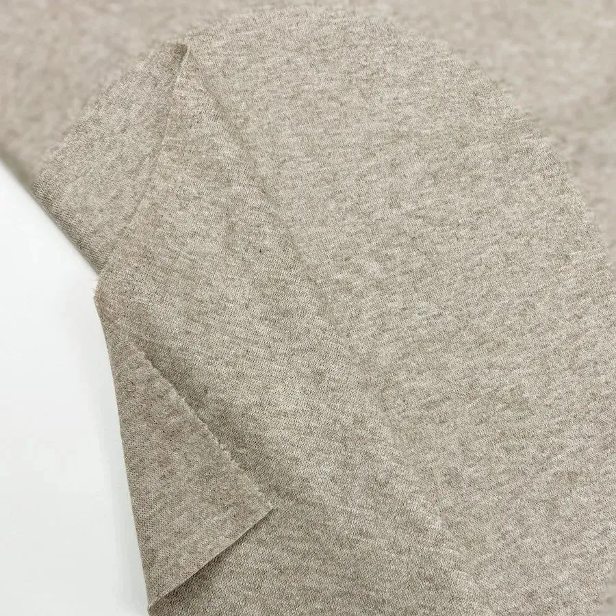 Трикотаж 25*25см цв.светло-коричневый меланж "ОСЕННИЙ ТУМАН. Школа "Ветер в гривах" Т.Коннэ" 27989 для кукол | 1