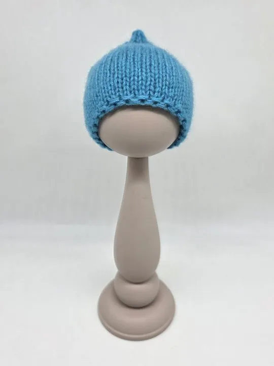 Шапочка-редиска ША-55 цв.бирюза (03), обхват 27см для кукол
