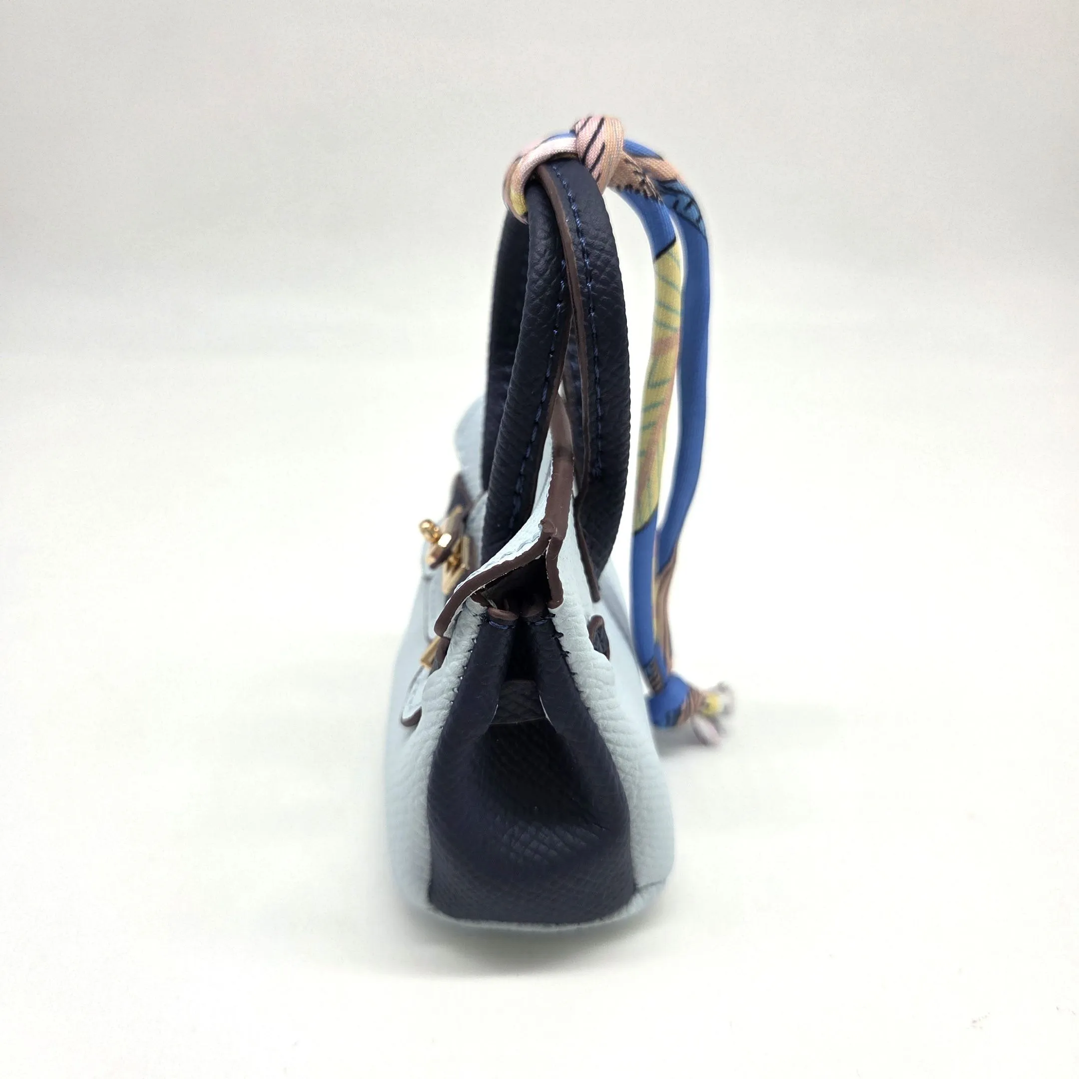 Сумка 7*7,5*3см цв.голубой/т.синий (17) С-156 для кукол | 3