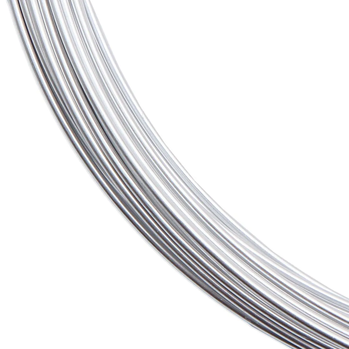 Проволока для рукоделия "Astra&Craft" алюминий d=1мм 10м цв.01серебро 7701209 для кукол | 2