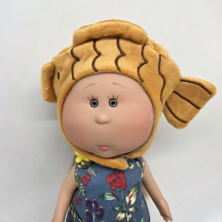 Шапочка плюшевая для кукол Рыбка обхват 23см 278-04 для кукол