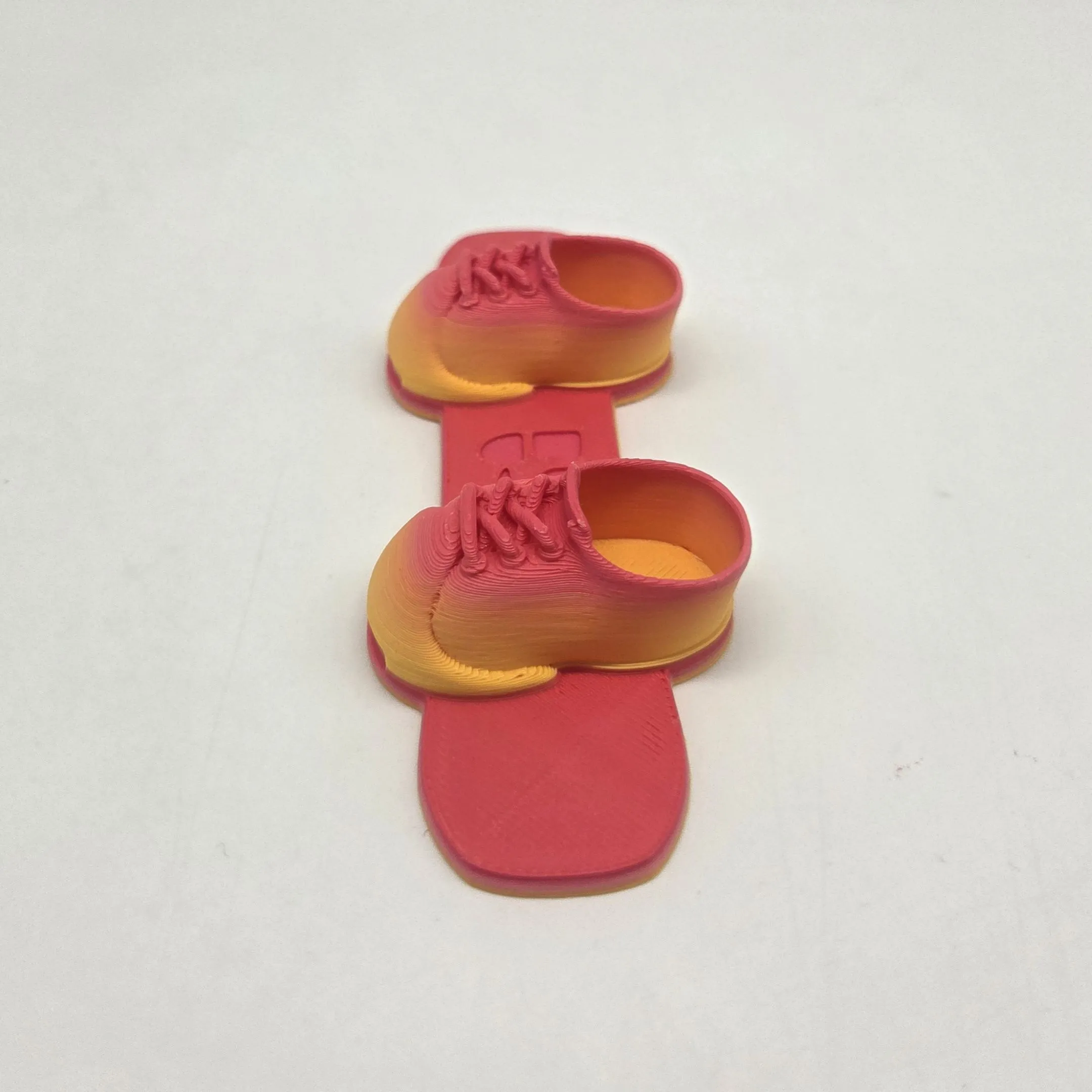 Сноуборд для кукол (Лабубу 17см) цв.красно-жёлтый (09) 11,5*4см 281 для кукол | 3