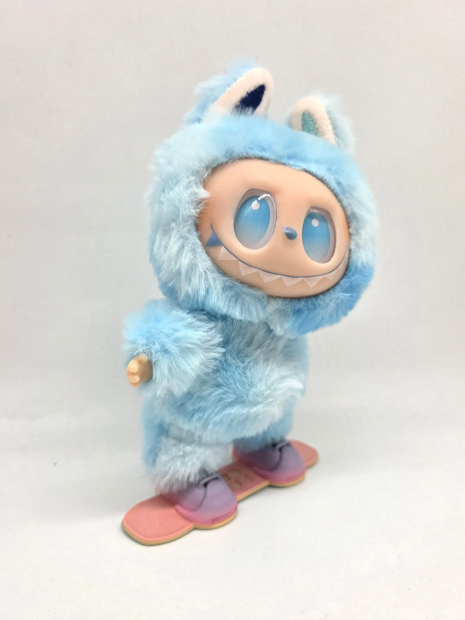 Сноуборд для кукол (Лабубу 17см) цв.розово-сиреневый (06) 11,5*4см 281 для кукол | 4