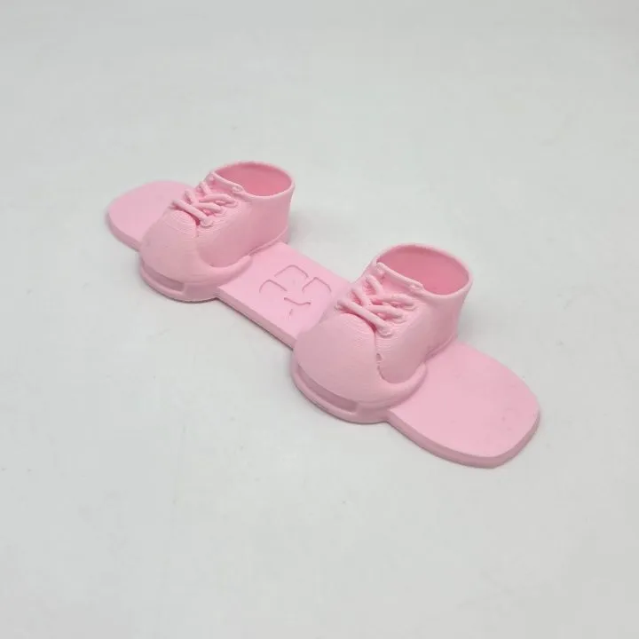 Сноуборд для кукол (Лабубу 17см) цв.розовый (01) 11,5*4см 281 для кукол