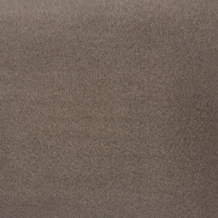 Пальтовая ткань на трикотаже шерсть 50*25см цв.молочный шоколад 27784 для кукол