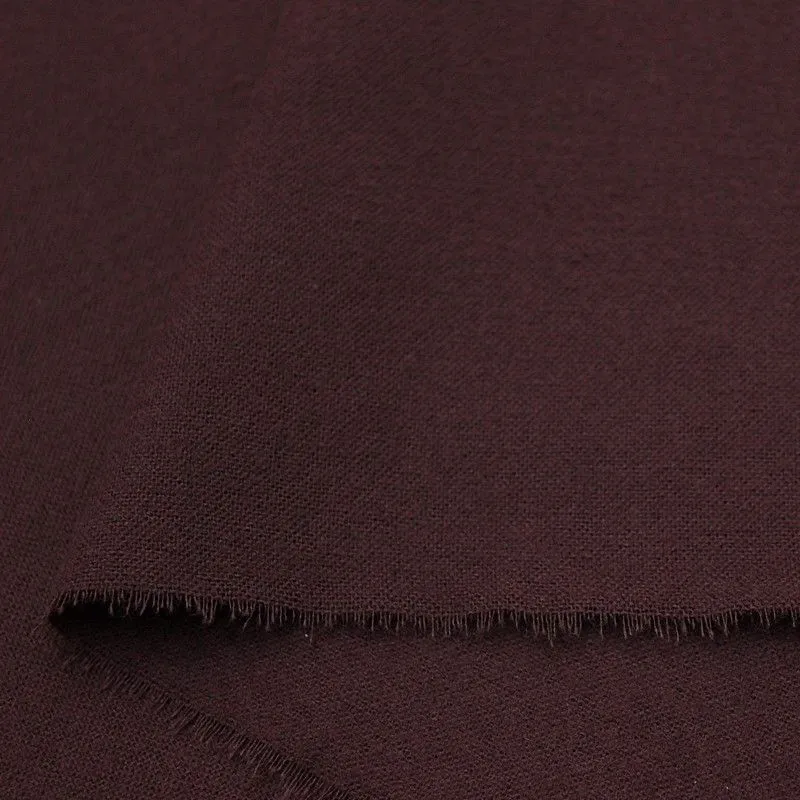 Теплый хлопок цв.темный коричнево-лиловый 49*49cм 110807 для кукол | 1