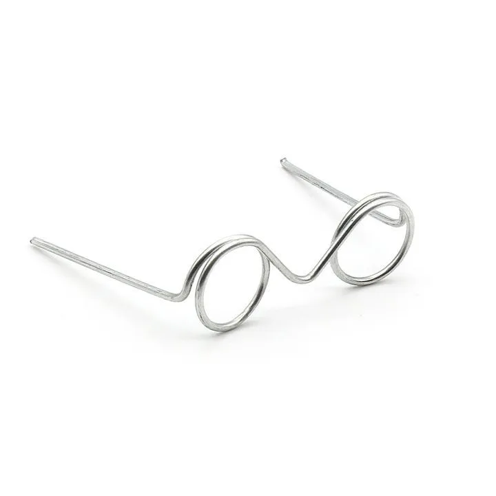 Очки металл 3см цв.серебро 292 для кукол