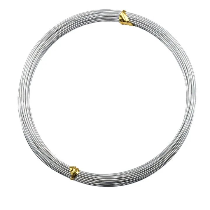 Проволока для рукоделия "Astra&Craft" алюминий d=1мм 10м цв.21темное серебро 7701209 для кукол