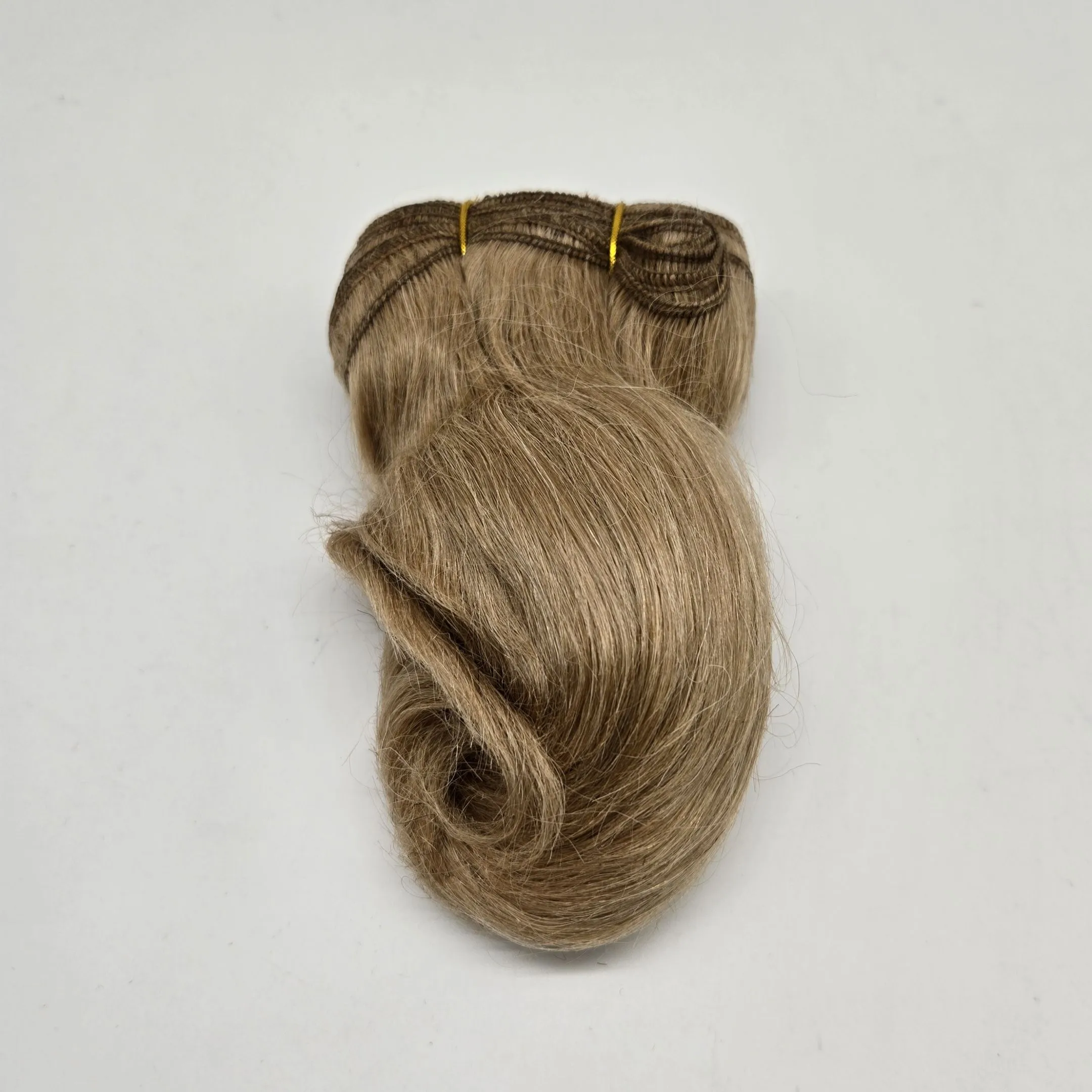 Трессы козочка прямые Волна цв.русый (18) упаковка 4,8-5м для кукол | 1